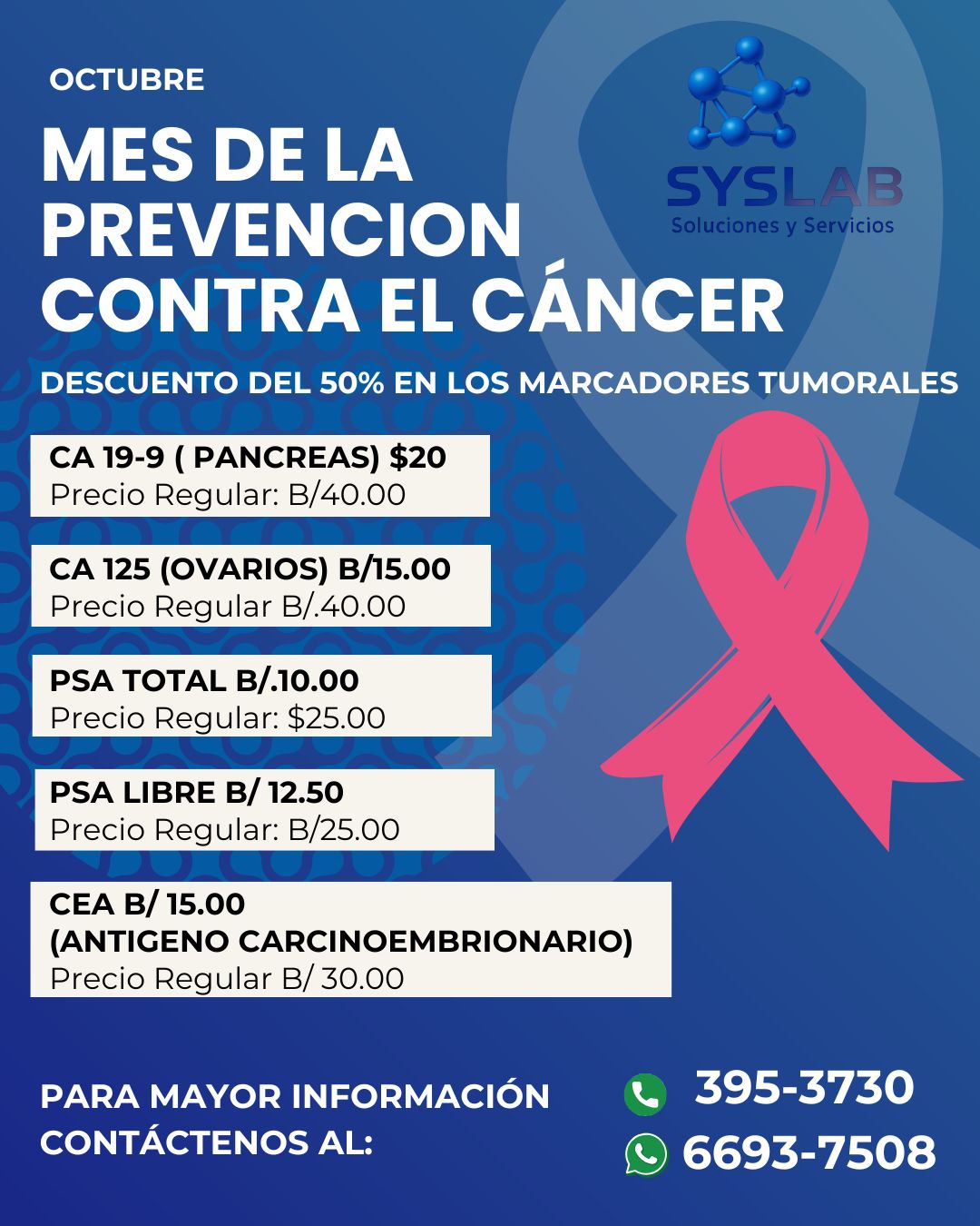 Promociones | Laboratorios SYSLAB